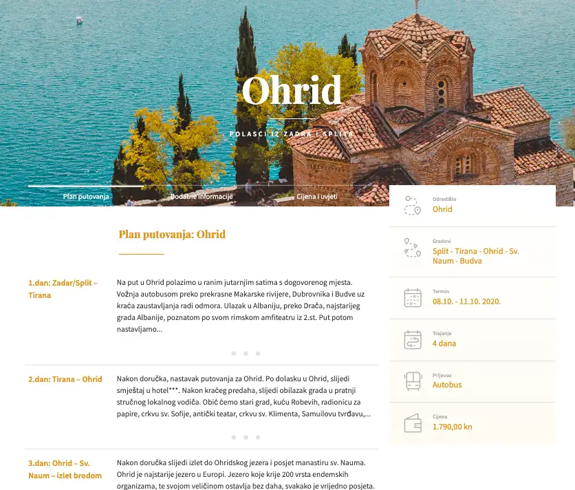 Magellan trip to Ohrid