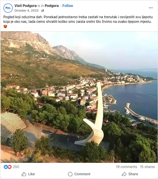 Visit Podgora centella media