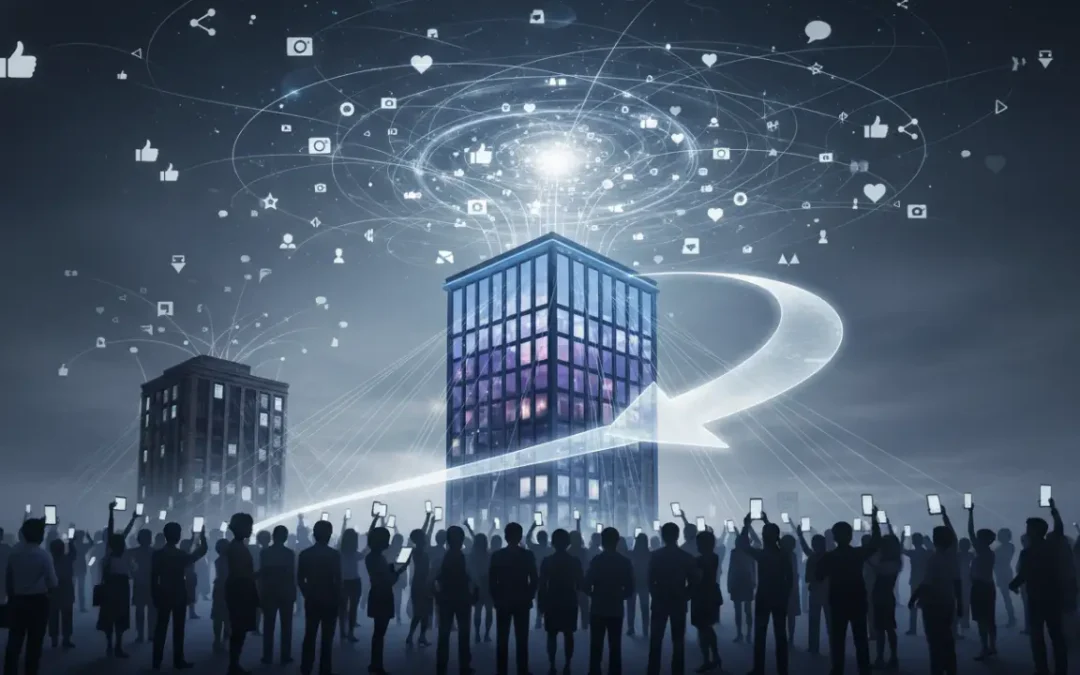 Why is social media presence important for companies?